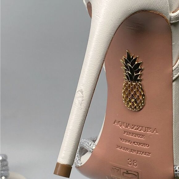 Aquazzura  Celeste Degrade Embellished Sandals size 38 - Picture 11 of 14